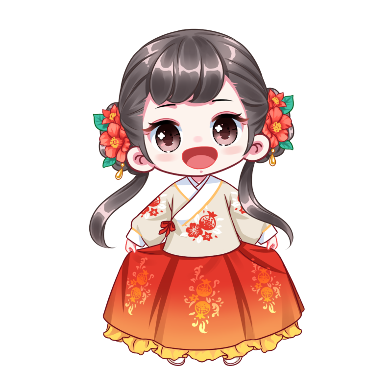 新款原型《幸运十二花神古装》系列插图7 新款原型《幸运十二花神古装》系列插图7